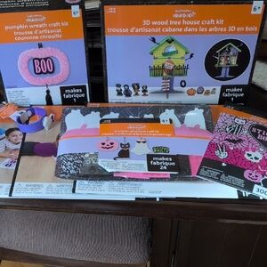 Halloween Craft Kit Set Bundle 8 Items